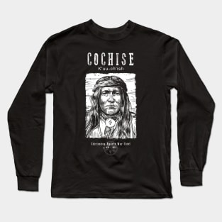 Chief Cochise, Apache, American Indian, History, Long Sleeve T-Shirt